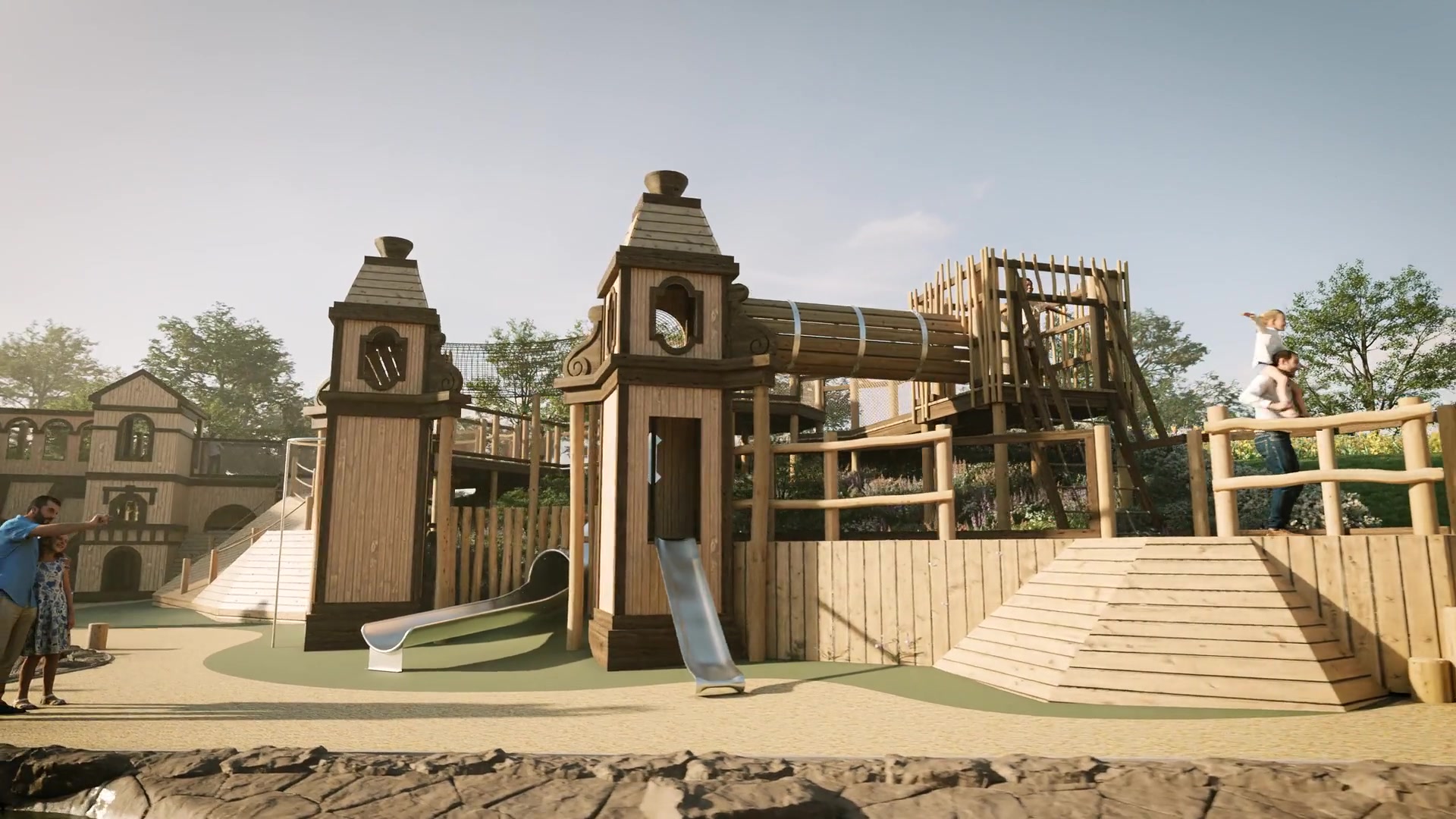 Blenheim — Adventure Playground — wide view 4