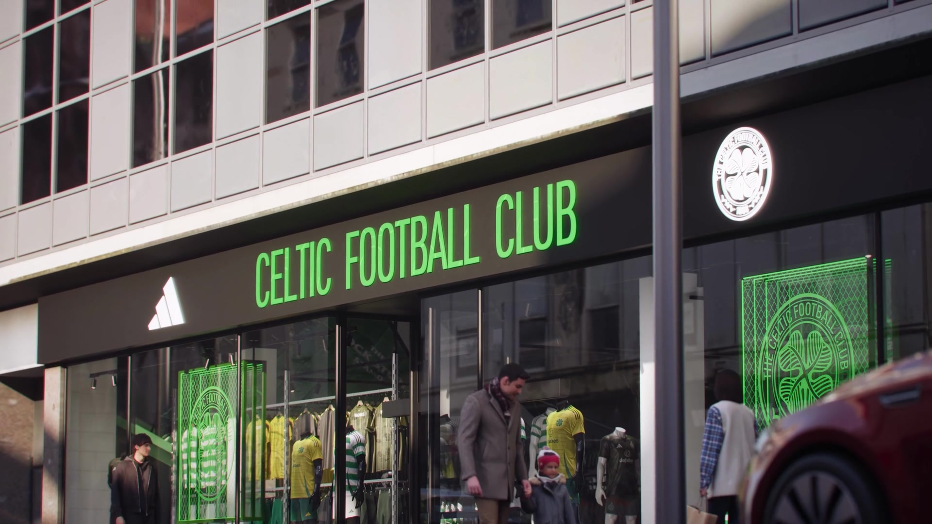 Celtic Store, Queen Street — CGI and Film by Visual Lane