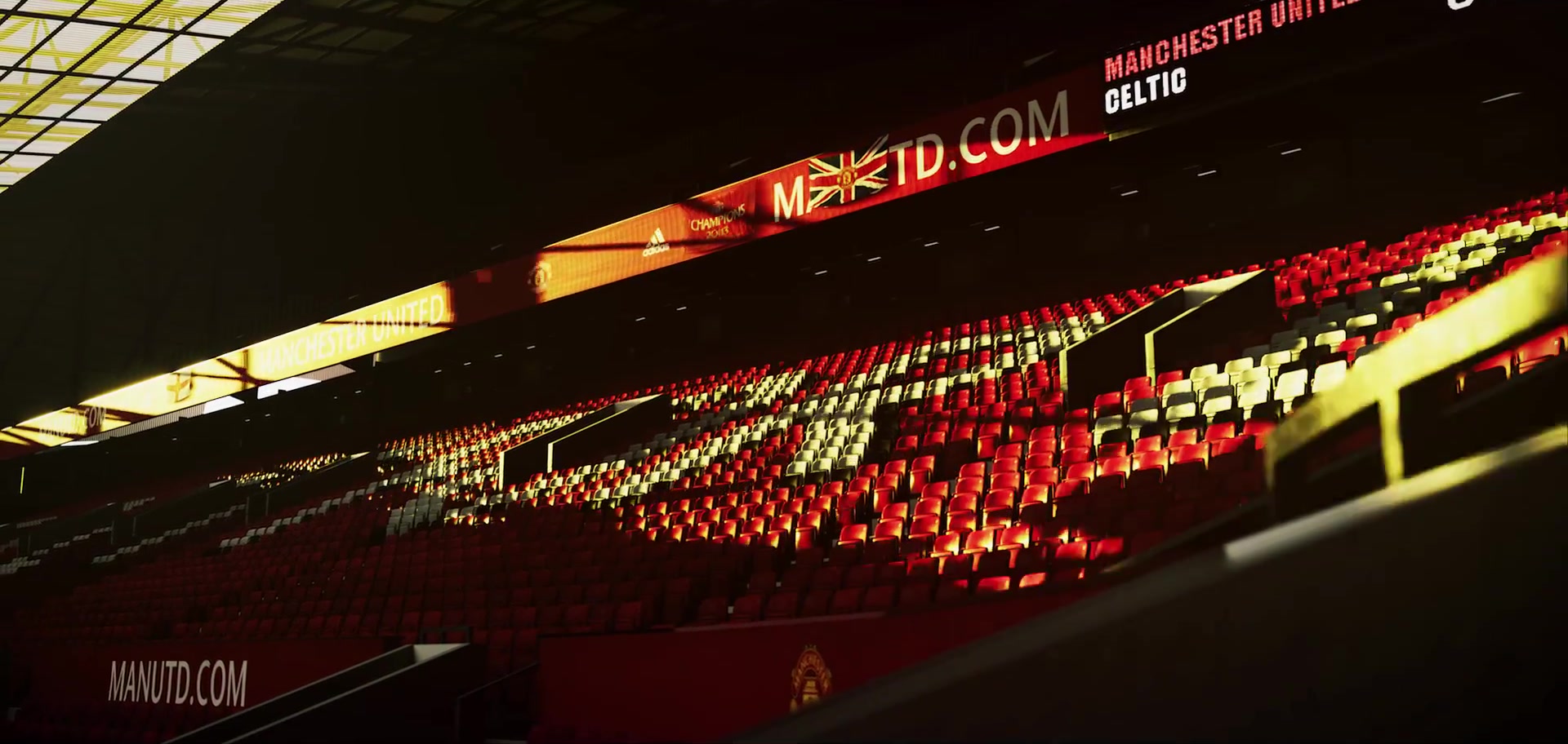 Old Trafford — Unreal Engine — wide view 1